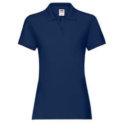 Fruit of the Loom Womens/Ladies Premium Polo Shirt - XS, Navy