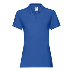 Fruit of the Loom Womens/Ladies Premium Polo Shirt - XL, Royal Blue