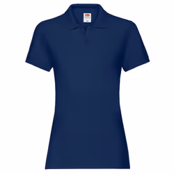 Fruit of the Loom Womens/Ladies Premium Polo Shirt - XL, Navy