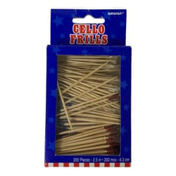 Amscan Cellophane Fringe Cocktail Sticks (Pack of 200)