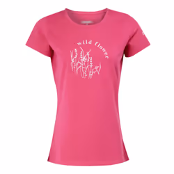 Regatta Womens/Ladies Breezed IV Plants T-Shirt - 26 UK, Flamingo Pink