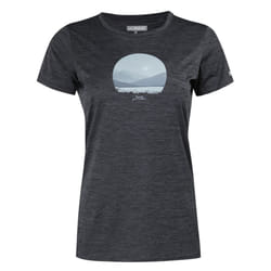 Regatta Womens/Ladies Fingal VIII Scenery Marl T-Shirt - 8 UK, Seal Grey