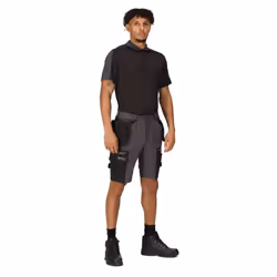 Regatta Mens Infiltrate Detachable Holster Pocket Shorts - 32R, Iron/Black