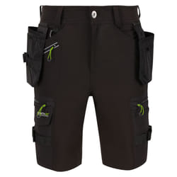 Regatta Mens Infiltrate Detachable Holster Pocket Shorts - 36R, Black