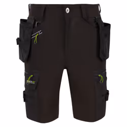Regatta Mens Infiltrate Detachable Holster Pocket Shorts - 40R, Black