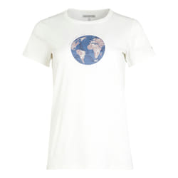 Regatta Womens/Ladies Fingal VIII Globe T-Shirt - 20 UK, White Linear Globe