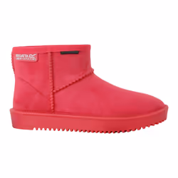 Regatta Childrens/Kids Risely Faux Fur Lined Waterproof Snow Boots - 12 UK Child, Pink Potion