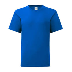Fruit of the Loom Childrens/Kids Iconic 150 T-Shirt - 12-13 Years, Royal Blue
