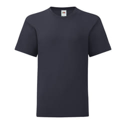 Fruit of the Loom Childrens/Kids Iconic 150 T-Shirt - 3-4 Years, Deep Navy