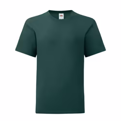 Fruit of the Loom Childrens/Kids Iconic 150 T-Shirt - 14-15 Years, Forest Green