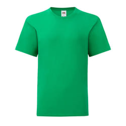 Fruit of the Loom Childrens/Kids Iconic 150 T-Shirt - 12-13 Years, Kelly Green