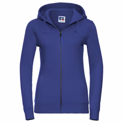 Russell Womens/Ladies Authentic Full Zip Hoodie - XS, Bright Royal Blue