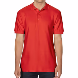 Gildan Unisex Adult Sports Polo Shirt - XXL, Red