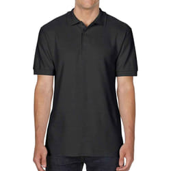 Gildan Unisex Adult Sports Polo Shirt - S, Black