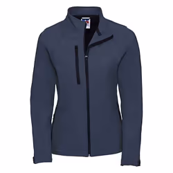 Russell Womens/Ladies 3 Layer Soft Shell Jacket - S, French Navy