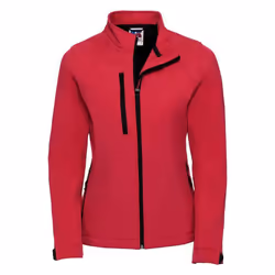Russell Womens/Ladies 3 Layer Soft Shell Jacket - 3XL, Classic Red