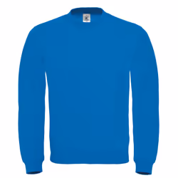 B&C Mens ID.002 Cotton Sweatshirt - XS, Royal Blue