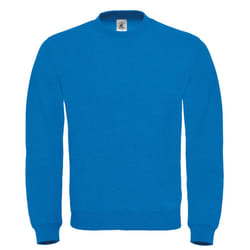 B&C Mens ID.002 Cotton Sweatshirt - XS, Royal Blue