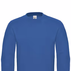 B&C Mens ID.002 Cotton Sweatshirt - XS, Royal Blue