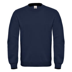 B&C Mens ID.002 Cotton Sweatshirt - XS, Navy