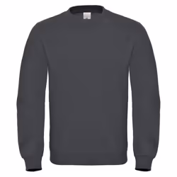 B&C Mens ID.002 Cotton Sweatshirt - XS, Anthracite