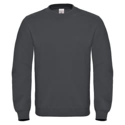 B&C Mens ID.002 Cotton Sweatshirt - XS, Anthracite