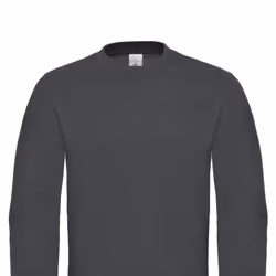 B&C Mens ID.002 Cotton Sweatshirt - XS, Anthracite