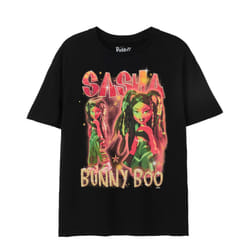 Bratz Womens/Ladies Sasha Short-Sleeved T-Shirt - 3XL, Black