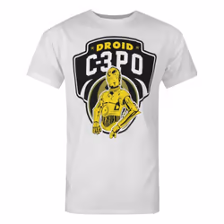 Star Wars Mens C-3PO Droids T-Shirt