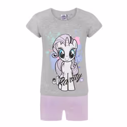 My Little Pony Childrens/Kids Rarity Short Pyjama Set
