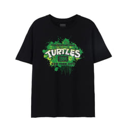 Teenage Mutant Ninja Turtles Mens 1984 New York City T-Shirt - XXL, Black