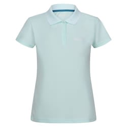Regatta Womens/Ladies Maverick V Polo Shirt - 8 UK, Bleached Aqua