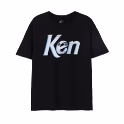 Barbie Mens Ken Face T-Shirt - 3XL, Black