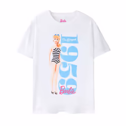 Barbie Womens/Ladies The Original T-Shirt - 3XL, White