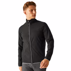 Regatta Mens Prestfield Packaway Jacket - 3XL, Black
