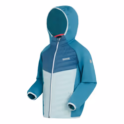 Regatta Childrens/Kids Kielder VIII Hybrid Jacket - 5-6 Years, Moroccan Blue/Tahoe Blue/Bleached Aqua