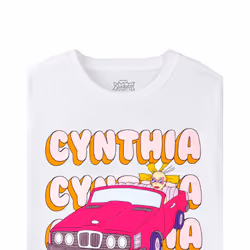 Nickelodeon Womens/Ladies Cynthia Car T-Shirt - 3XL, White