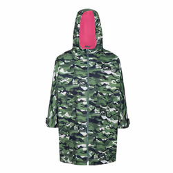 Regatta Childrens/Kids Camouflage Waterproof Changing Robe