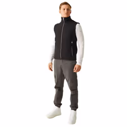 Regatta Mens Ascender Softshell 2 Layer Body Warmer - XL, Black/Mineral Grey