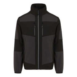 Regatta Unisex Adult E-Volve 2 Layer Soft Shell Jacket - S, Ash/Black