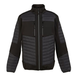 Regatta Mens E-Volve Thermal Hybrid Jacket - XL, Ash/Black