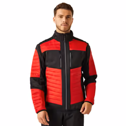 Regatta Mens E-Volve Thermal Hybrid Jacket - XXL, Classic Red/Black