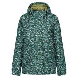 Regatta Womens/Ladies Orla Kiely Swing Berry Bubble Waterproof Jacket - 12 UK, Jade