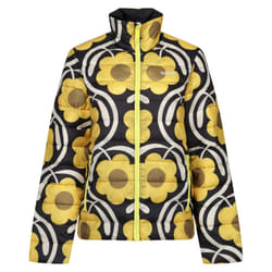 Regatta Womens/Ladies Orla Kiely Apple Blossom Baffled Jacket - 10 UK, Yellow