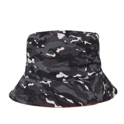 Regatta Childrens/Kids Flip Reversible Bucket Hat - 4-6 Years, Black/Persimmon