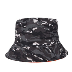 Regatta Childrens/Kids Flip Reversible Bucket Hat - 7-10 Years, Black/Persimmon