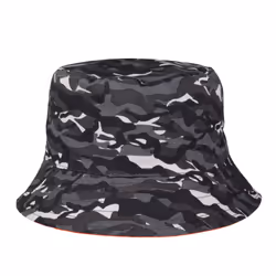 Regatta Childrens/Kids Flip Reversible Bucket Hat - 7-10 Years, Black/Persimmon