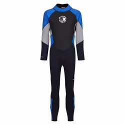 Regatta Mens 3mm Thickness Full Wetsuit - M-L, Navy/Oxford Blue/Silver Grey