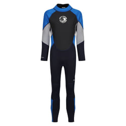 Regatta Mens 3mm Thickness Full Wetsuit - XL-XXL, Navy/Oxford Blue/Silver Grey