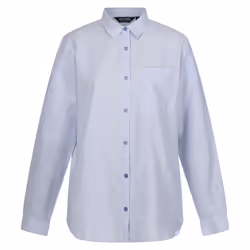 Regatta Womens/Ladies Primevere Striped Shirt - 16 UK, Hydrangea Blue